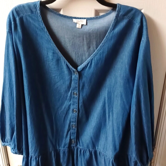 True Craft Chambray Tunic/Dress - Picture 4 of 6
